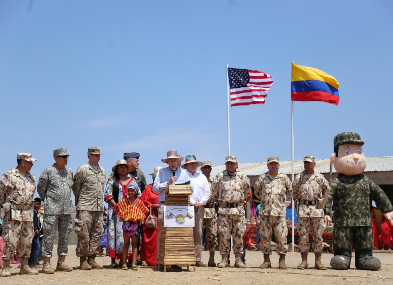 El Gobierno revisará el futuro de la cooperación militar con Estados Unidos, tras un fallo del Tribunal de Cundinamarca. FOTO: Colprensa
