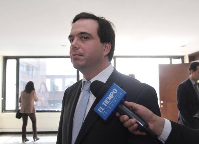 Audiencia de imputación de cargos del ex secretario de la ANI, Juan Sebastian Correa. FOTO:COLPRENSA