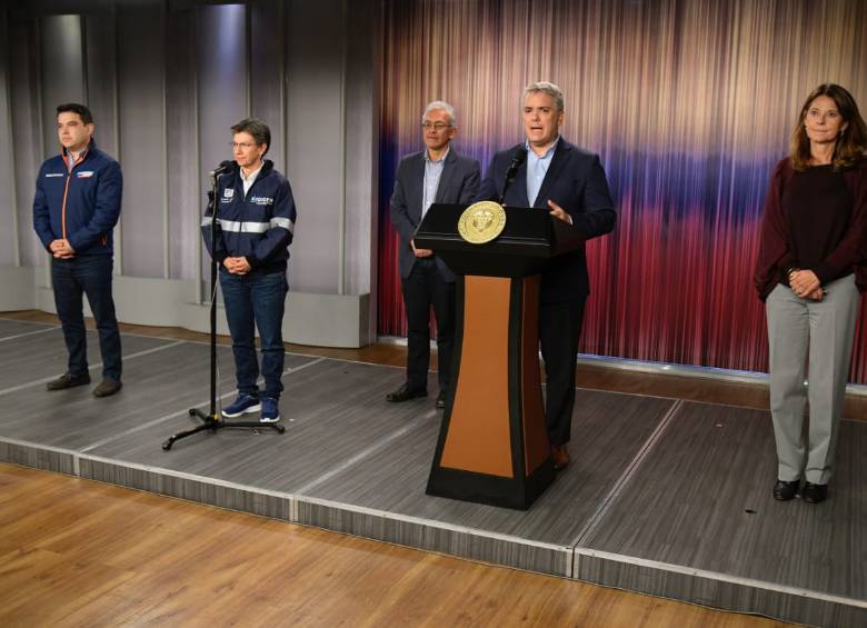 El presidente Iván Duque. FOTO COLPRENSA
