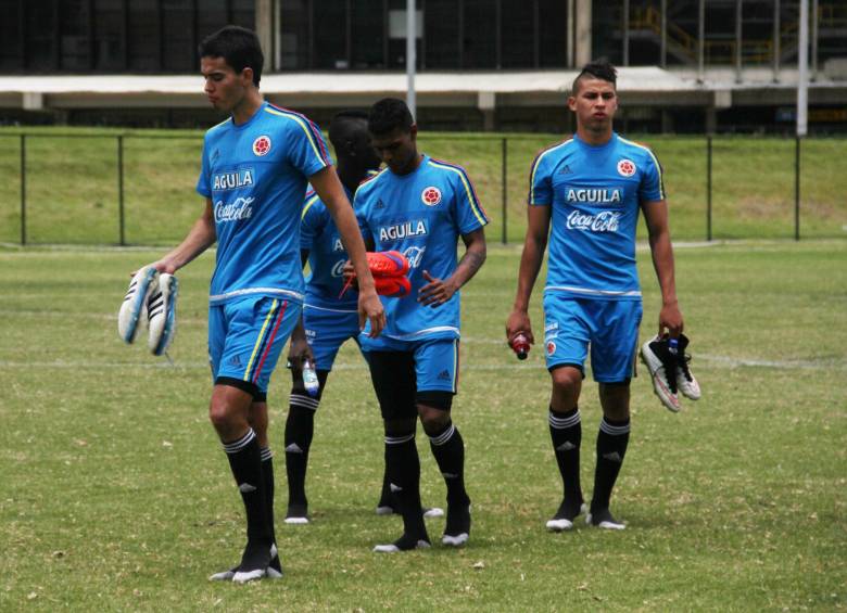 Felipe Aguilar, que encabeza este grupo, no ha tenido mucho ritmo, pero el cuerpo técnico valora su liderazgo. FOTO Colprensa