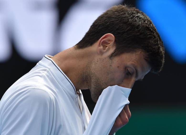 Esta es la segunda derrota de Djokovic en siete años en el Abierto de Australia. FOTO AFP