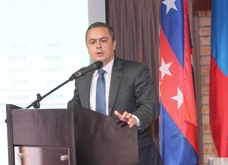 Juan Camilo Restrepo Gómez, candidato del Partido Conservador a la Gobernación de Antioquia. FOTO: Cortesía