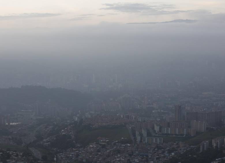Un año de contaminación en Medellín