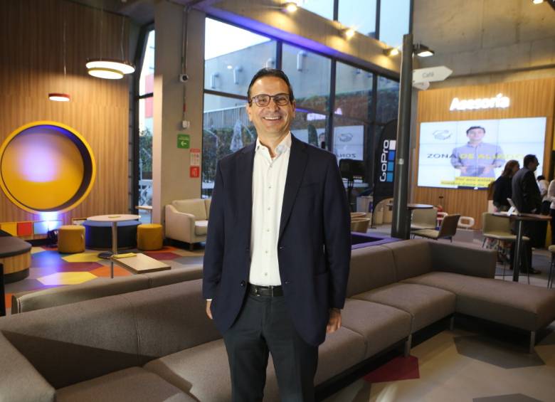 Juan Carlos Mora, presidente de Bancolombia. FOTO: Bancolombia.