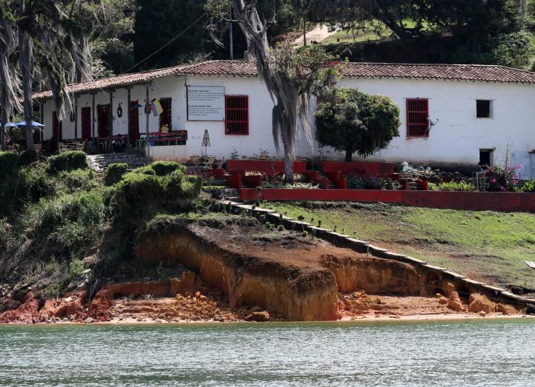 La Casa Museo del Viejo Peñol es una de las construcciones que está amenazada por la erosión.