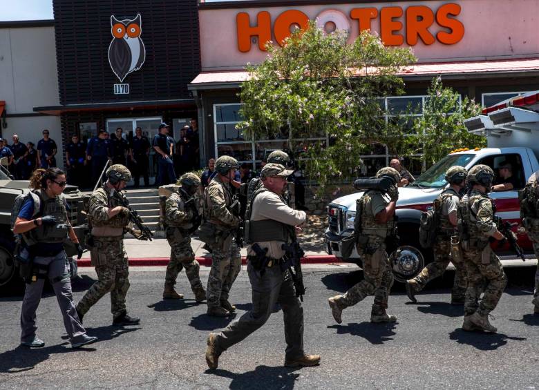 Los hechos ocurrieron al mediodía de este sábado. FOTO AFP