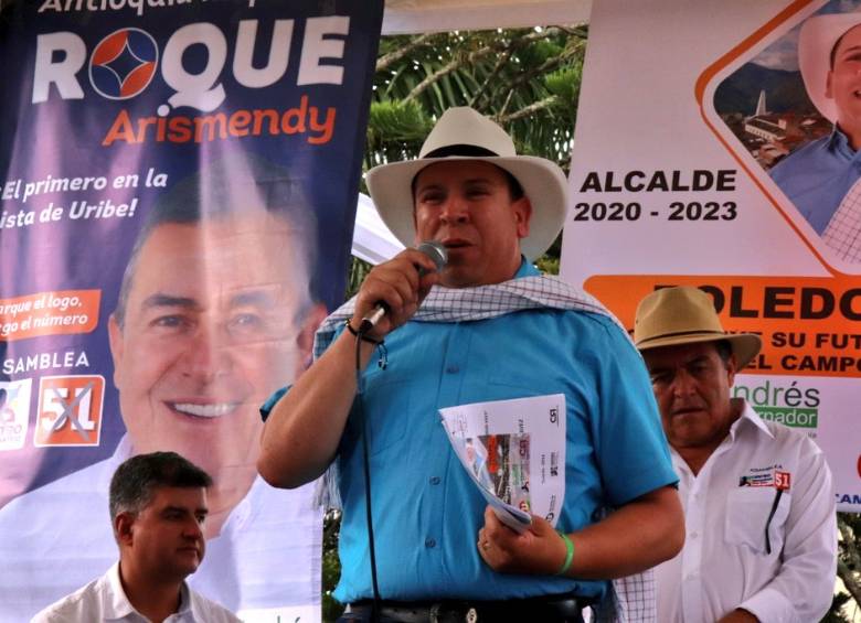 El candidato García está representando al Centro Democrático en las aspiraciones a la Alcaldía. FOTO: Cortesía