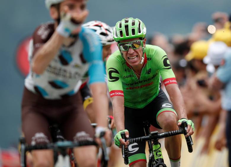 Urán, de 30 años de edad, se consolida entre los más fuertes del Tour de Francia-2017. FOTO REUTERS