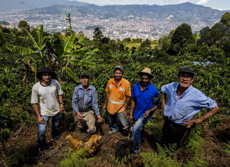Los habitantes de El Faro son, en su mayoría, campesinos desplazados por la violencia. Cultivan el campo emulando sus fincas. FOTOS JAIME PÉREZ
