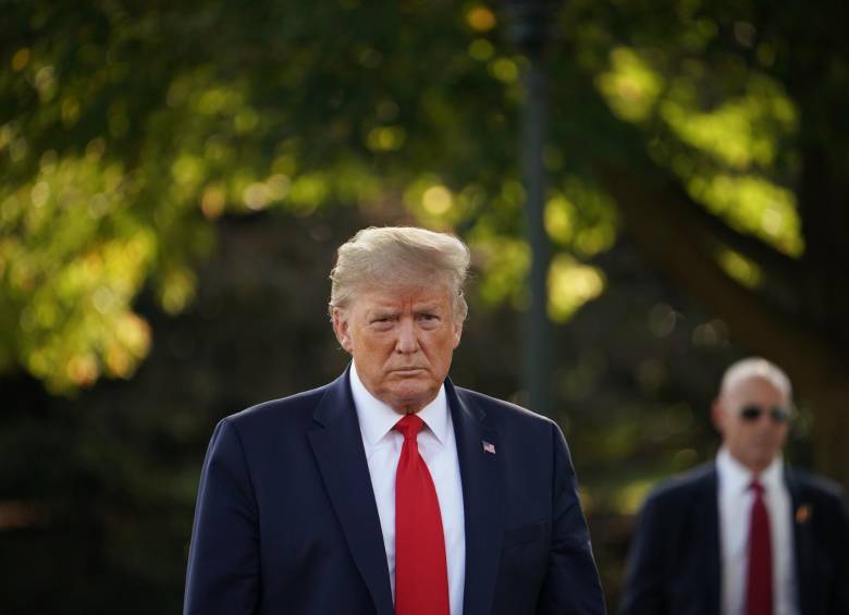 El presidente de Estados Unidos, Donald Trump. FOTO AFP