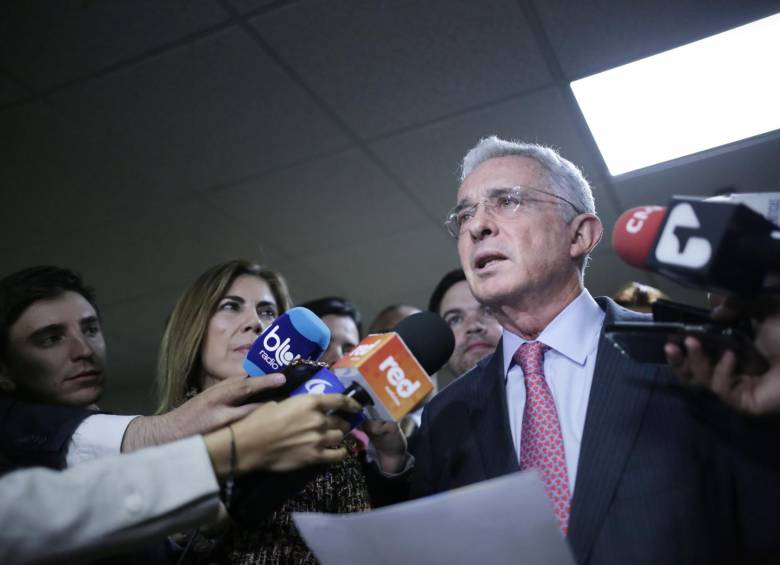 Expresidente Álvaro Uribe Vélez.