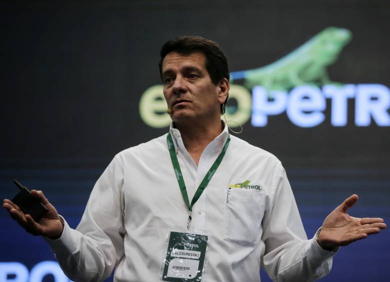 El presidente de Ecopetrol, Felipe Bayón, sostiene que está presto a las investigaciones de los organismos de control y dejó claro que la información de los pozos está abierta. FOTO Colprensa