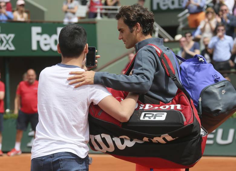Esta fue la undécima participación de Alejandro Falla en Roland Garros. FOTO AP