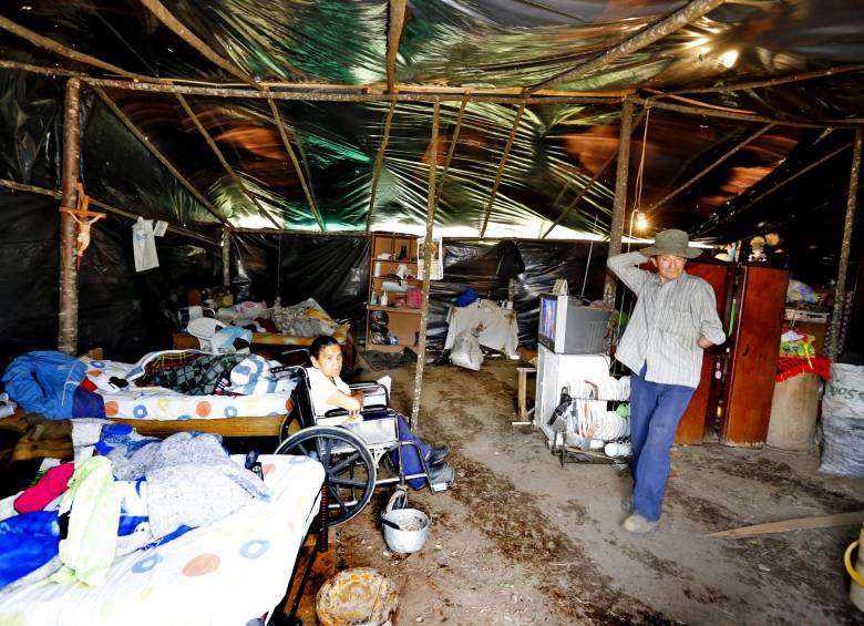 A este lugar se trasladaron Jesús y María mientras les mejoraban la casa. FOTO JUAN ANTONIO SÁNCHEZ.