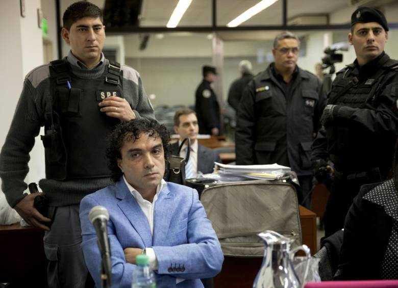La Justicia argentina aceptó el pasado jueves la extradición del presunto narcotraficante colombiano Henry de Jesús López Londoño, conocido con el alias “Mi Sangre”. FOTO Efe