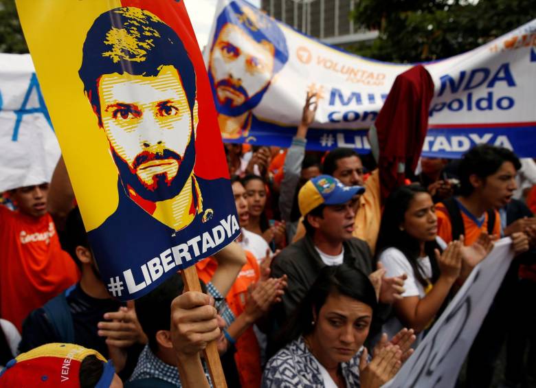 La audiencia de apelación del fundador de Voluntad Popular (VP) iniciada el viernes aproximadamente a las 11.00 (hora local) concluyó la madrugada del sábado a las 3.00. FOTO Reuters