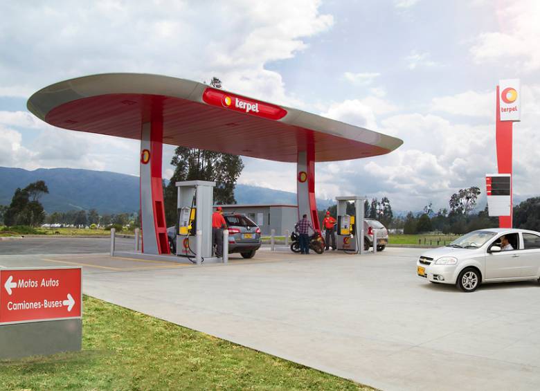 Terpel le apuesta a estaciones de servicio más completas, que no solo ofrezcan la recarga de combustible. FOTO: Colprensa