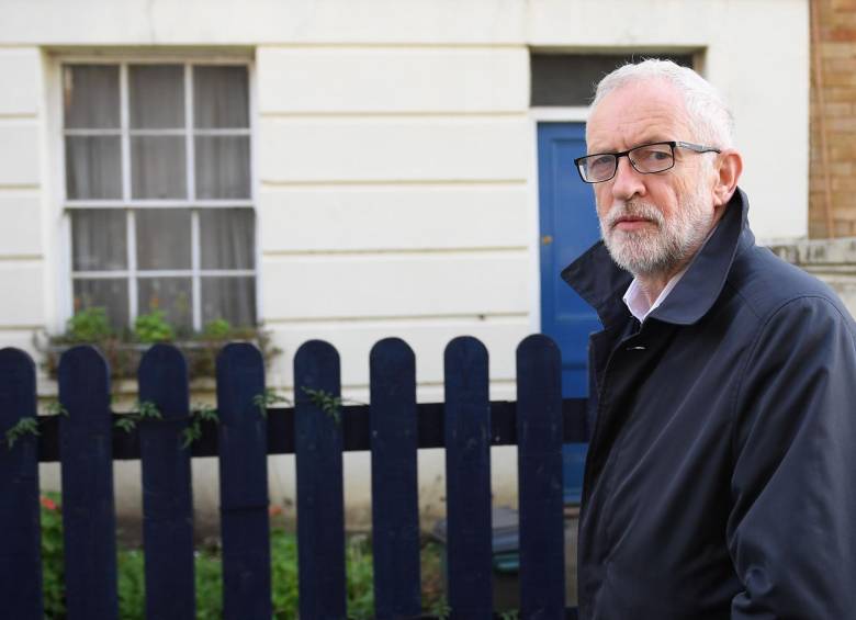 Jeremy Corbyn, líder del Partido Laborista de Reino Unido. FOTO: AFP