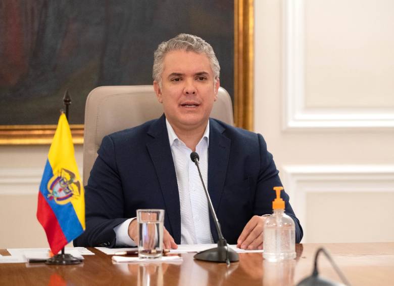 Presidente Iván Duque rechaza el “vandalismo” en protestas contra la violencia policial. FOTO: PRESIDENCIA