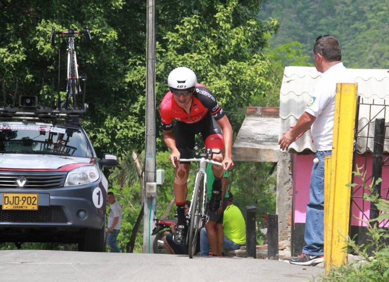 Jhonatan Restrepo podrá seguir demostrando su talento este año en el Tour del A’venir y el Mundial en E.U. FOTO CORTESÍA FABIO CÁRDENAS