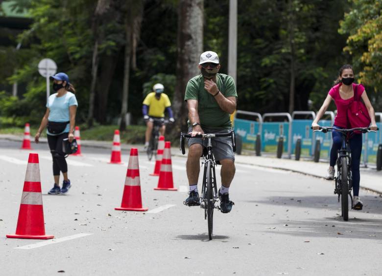 La zona de ciclovía en el estadio también fue habilitada. Fotos Andrés Camilo Suárez y Julio César Herrera
