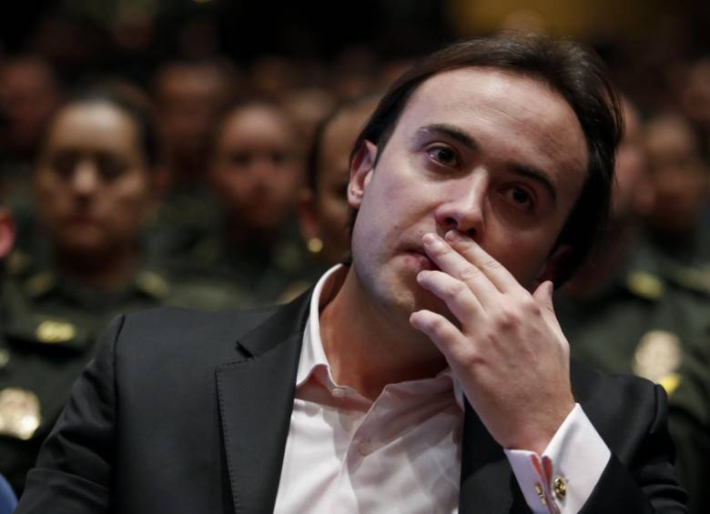 El joven Nicolás Gaviria se mostró “arrepentido de corazón” por las ofensas públicas y los improperios que dijo a varios patrulleros de la Policía Nacional. FOTO Colprensa