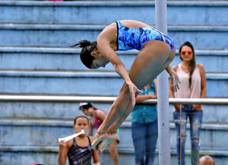 Diana Pineda, clavadista