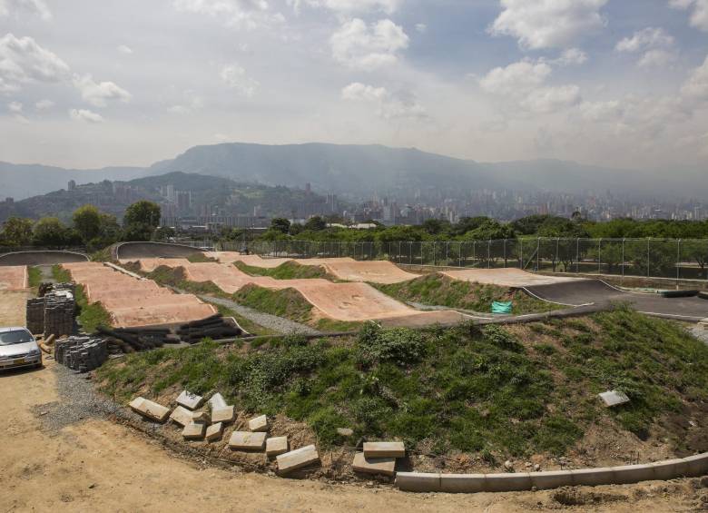 La pista challenger Antonio Roldán ha servido durante más de 30 años a la comunidad del bicicrós antioqueño. FOTO EDWIN BUSTAMANTE