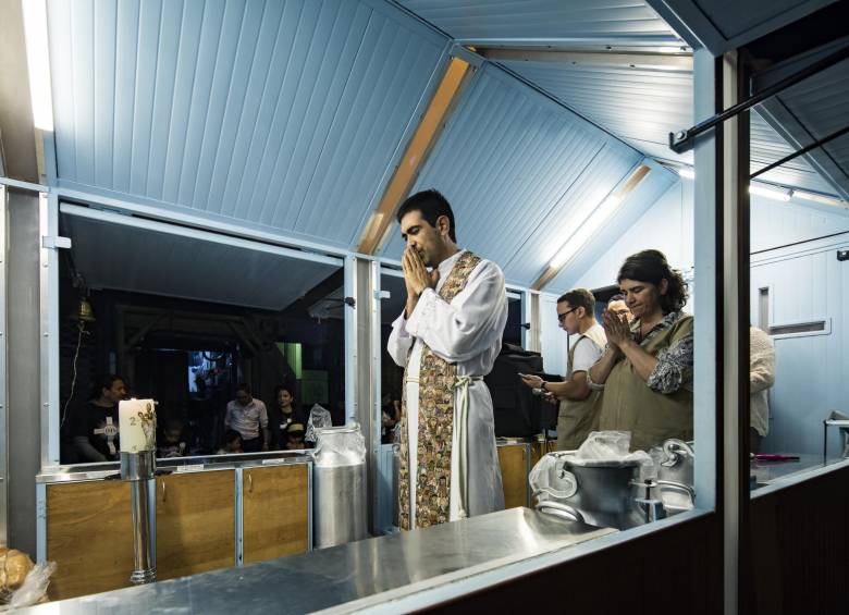 Conozca la capilla móvil que recorre el centro de Medellín