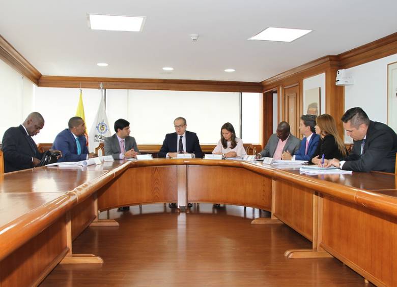 El acuerdo, además de garantizar la prestación de servicios públicos en Belén de Bajirá, busca evitar acciones que puedan alterar el orden público. FOTO procuraduría general de la nación