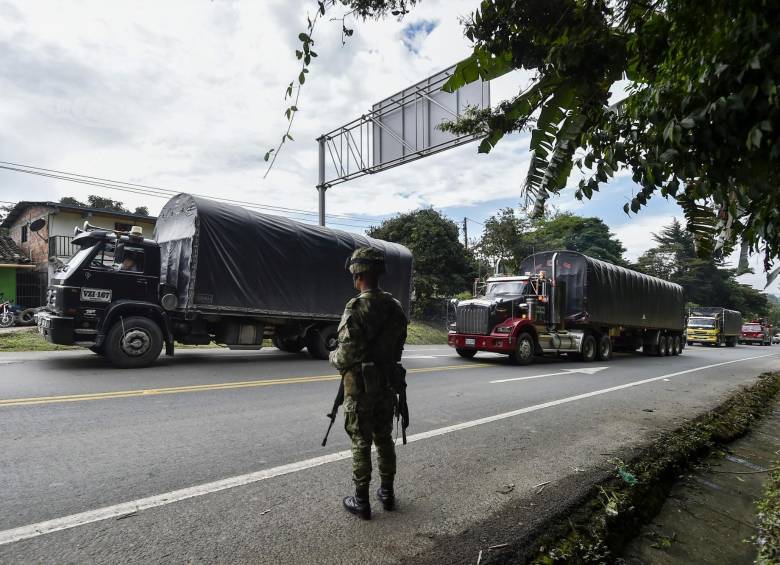 Este fin de semana fue levantado el bloque en el Suroccidente colombiano. Foto: AFP
