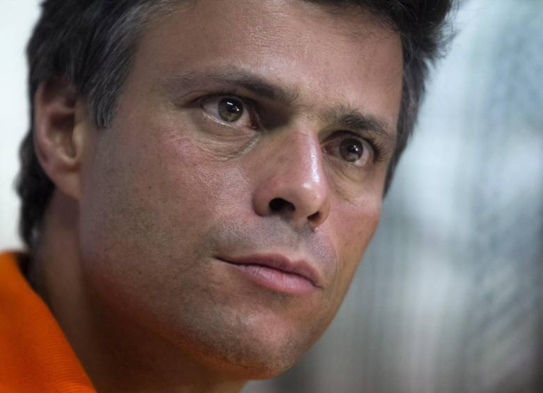 Leopoldo López, líder opositor. FOTO EFE