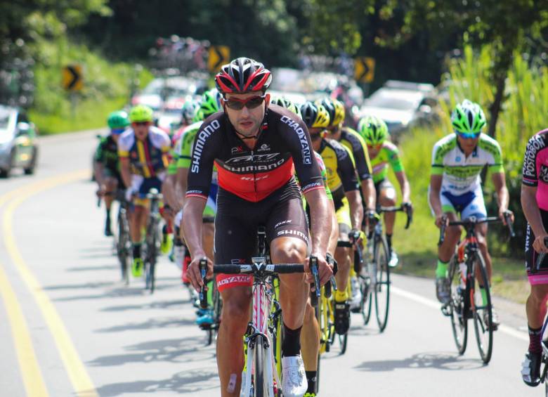 Juan Pablo Rendón fue este año tercero en la Vuelta al Valle y Vuelta al Tolima. Va bien en la contrarreloj y se defiende en la montaña. Quiere ser protagonista en El Reto El Escobero. FOTO CORTESÍA GW