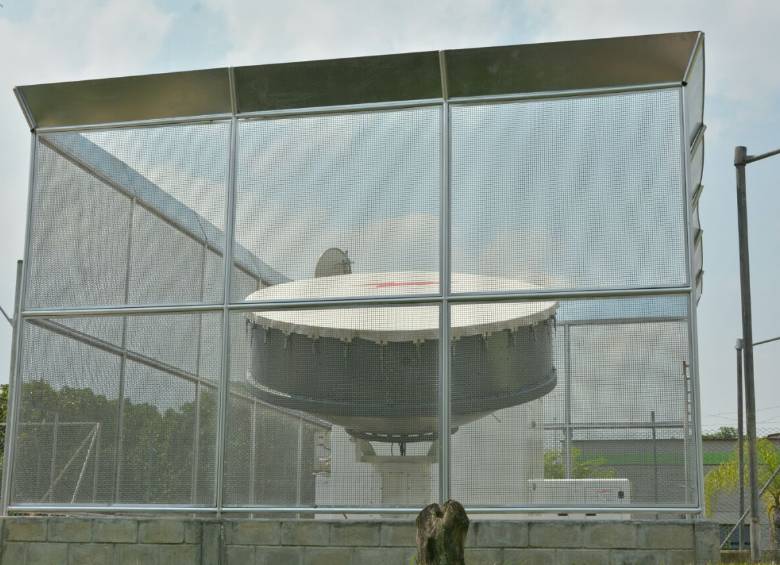 El equipo será utilizado para monitorear vientos y prevenir emergencias. FOTO CORTESÍA