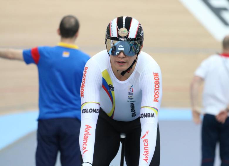 Fabián Puerta, ilusión en ciclismo de pista. FOTO colprensa