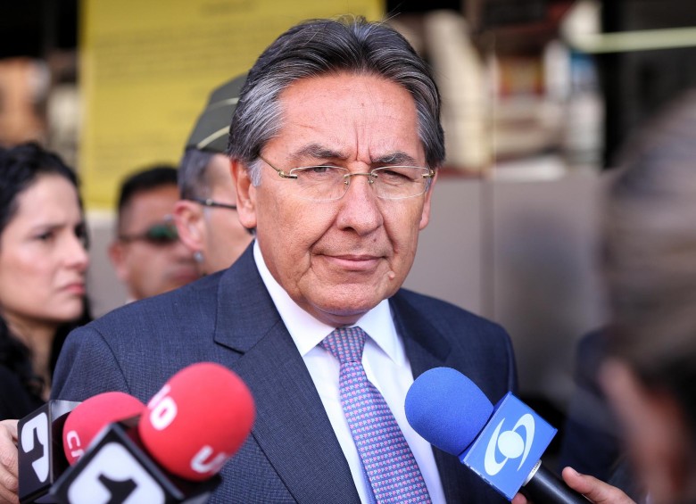 El exfiscal general de la Nación, Néstor Humberto Martínez. FOTO Colprensa