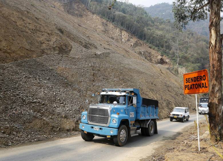 Fragilidad de laderas, trampa para movilidad hacia Medellín