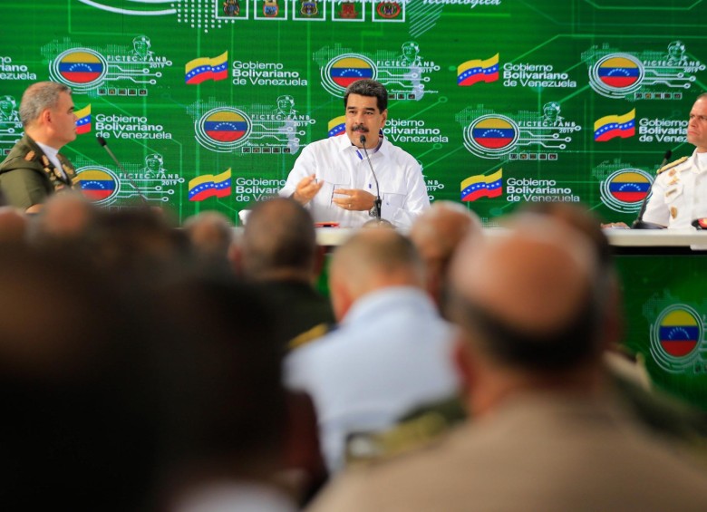 Maduro anuncia inversiones en Huawei. Foto: EFE