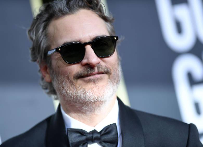 Joaquín Phoenix se llevó el premio a Mejor actor por su interpretación de Joker. Foto AFP