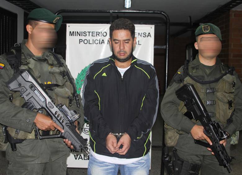 Nelson Jaime Correa Henao, alias “Bolillo”, cabecilla de la banda “los Triana”. FOTO: cortesía Policía Metropolitana. 