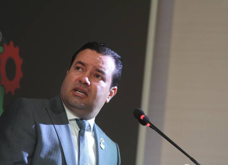 Didier Tavera, gobernador de Santander. Foto Colprensa