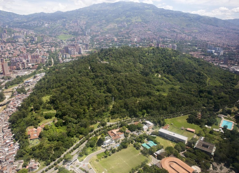 El Cerro El Volador es el más grande dentro del área urbana de Medellín. Foto: Edwin Bustamante Restrepo