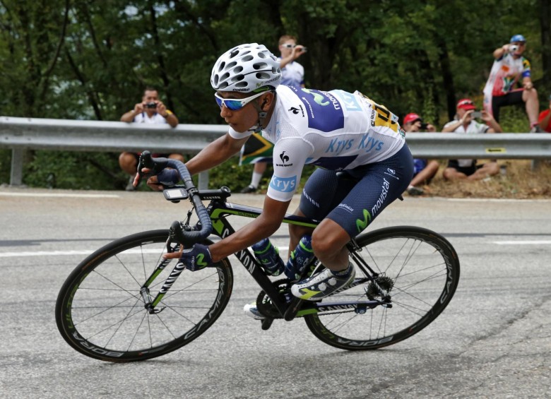 Nairo Quintana será uno de los referentes en la Itzulia. Viene de ganar la Vuelta a Cataluña. FOTO AFP