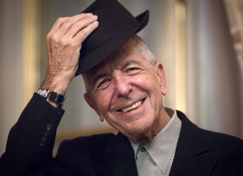 Leonard Cohen será recordado por su aporte a la música y la literatura. FOTO AFP