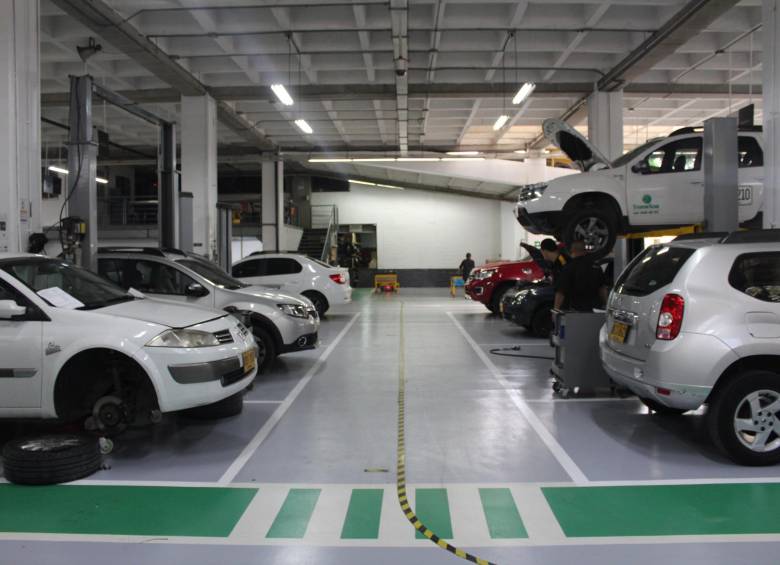 Orden, calidad y limpieza se puede apreciar en los talleres de Agenciauto. Foto: cortesía.