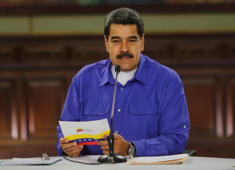 Nicolás Maduro, presidente de Venezuela. FOTO: EFE