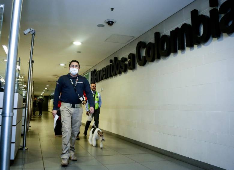 Aeropuerto internacional El Dorado, de Bogotá. FOTO Colprensa