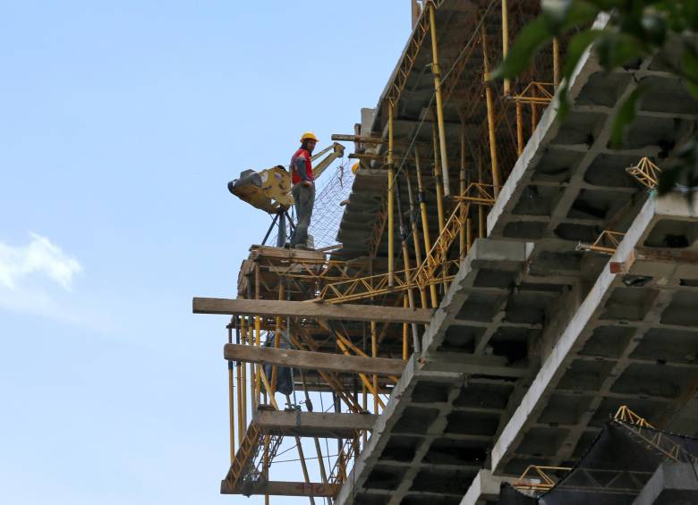 La construcción genera 1,4 millones de puestos de empleo actualmente en Colombia. FOTO JUAN ANTONIO SÁNCHEZ