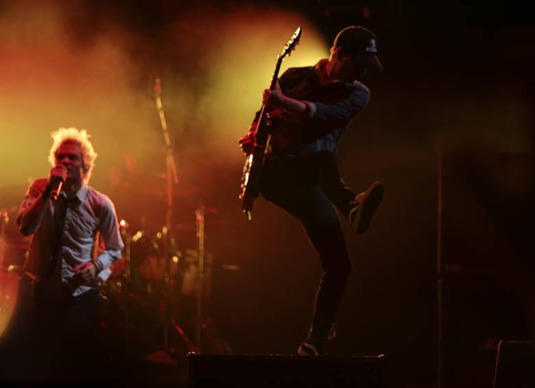 Sum 41 cerró el Rock al Parque de 2015. FOTO Colprensa