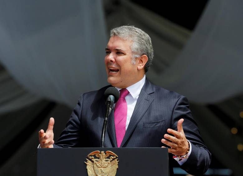El presidente Iván Duque ha liderado la aplicación de un “cerco diplomático” contra el gobierno de Nicolás Maduro. FOTO Reuters